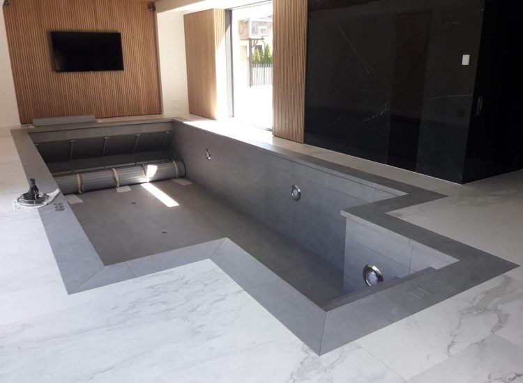 Indoor swimming pool renovation