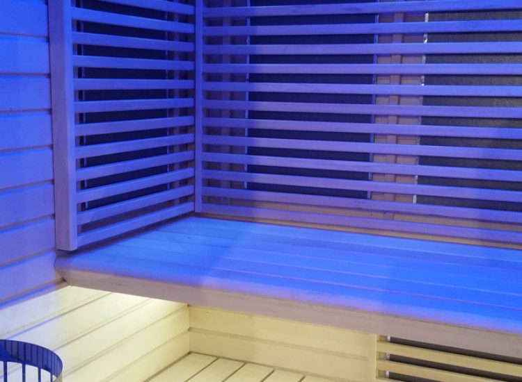 Installation of a sauna