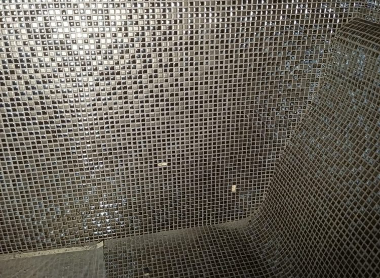 Installation of a turkish bath