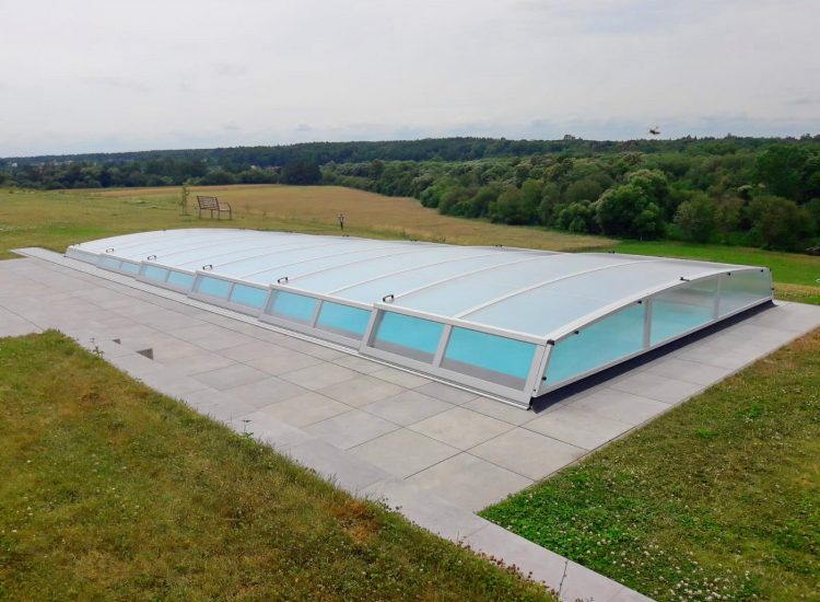 Pool cover installation